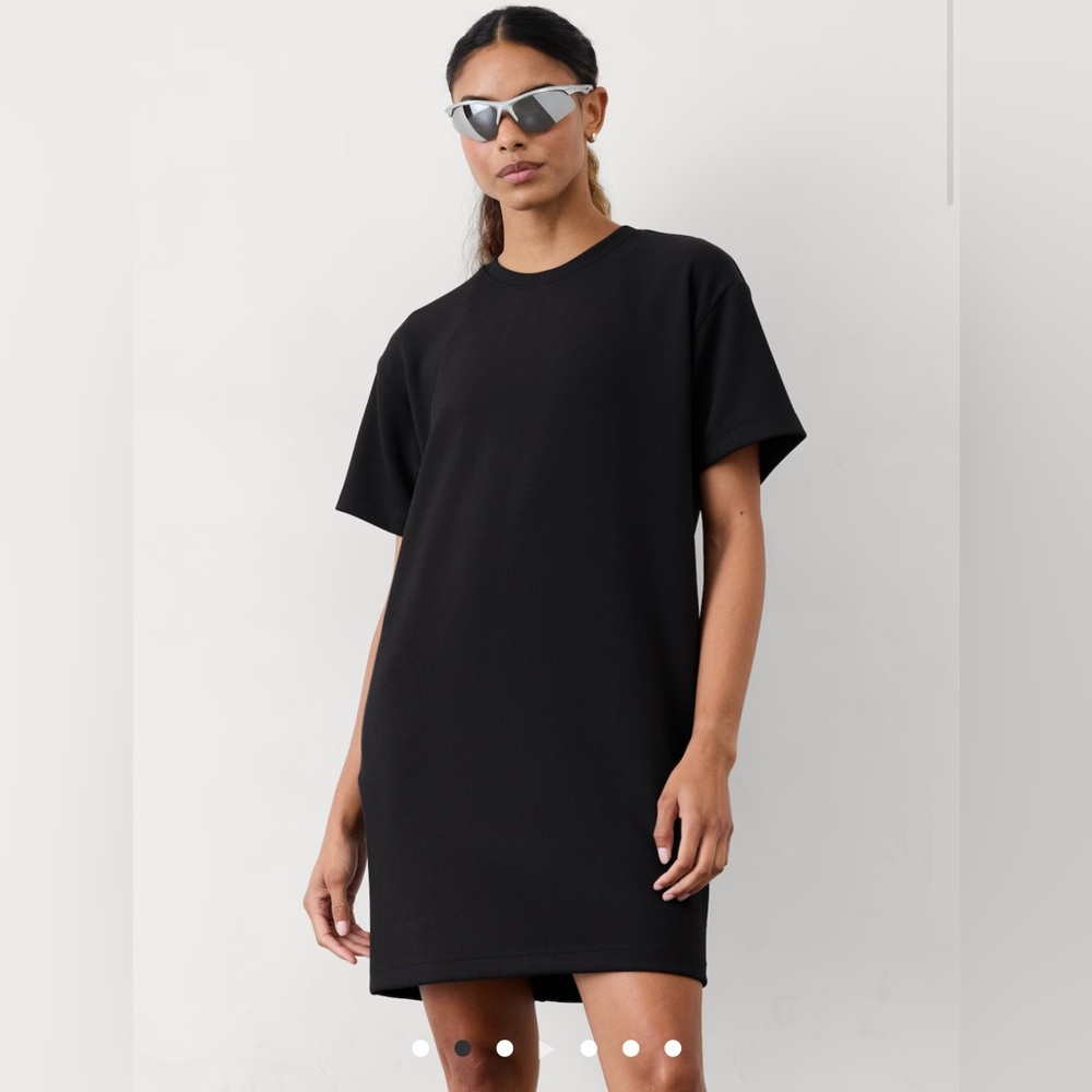 ATHLETA SEASOFT RIB TEE DRESS. WOMENS MEDIUM. - Picture 2 of 6